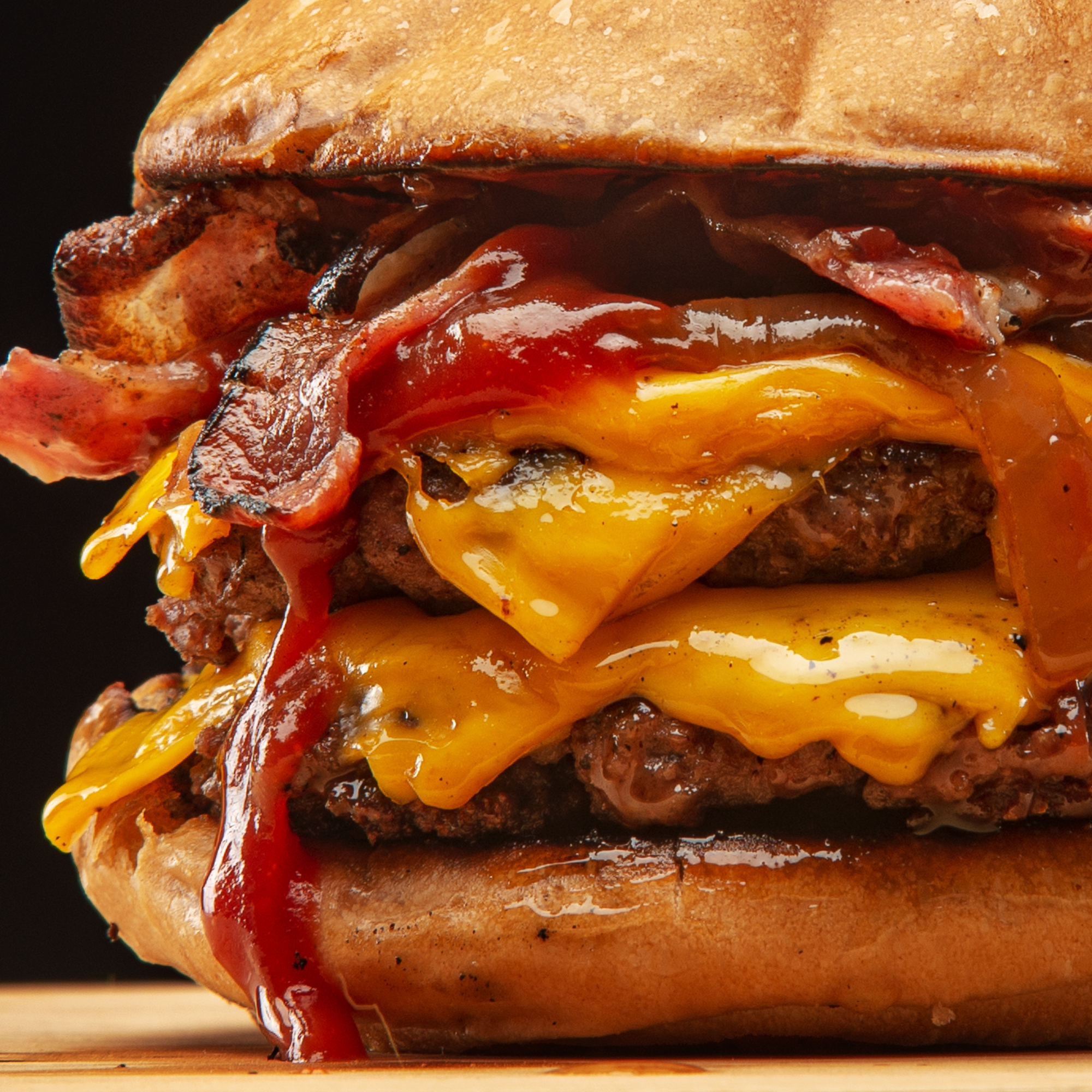Double Bacon Cheese Burger